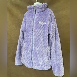 Columbia Girls Purple Fire Side Sherpa Fuzzy Fluffy Fleece Jacket